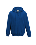 Just Hoods By AWDis JHA050 Men's 80/20 Midweight College Full-Zip Hooded Sweatshirt Front Thumbnail