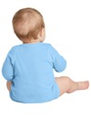 rabbit skins 4411 infant long sleeve bodysuit Back Thumbnail