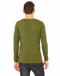 Bella + Canvas 3501 Unisex Jersey Long-Sleeve T-Shirt Back Thumbnail