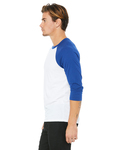 bella + canvas 3200 unisex 3/4-sleeve baseball t-shirt Side Thumbnail