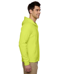 jerzees pf93mr adult 6 oz. dri-power® sport full-zip hooded sweatshirt Side Thumbnail
