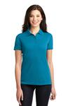 port authority l567 ladies 5-in-1 performance pique polo Front Thumbnail