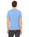 Bella + Canvas 3415C Unisex Triblend Short Sleeve V-Neck Te Back Thumbnail
