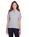 UltraClub UC105W Women's Lakeshore Stretch Cotton Performance Polo Back Thumbnail
