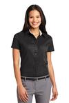 port authority l508 ladies short sleeve easy care shirt Front Thumbnail