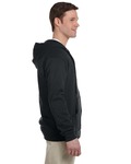 jerzees 993 nublend ® full-zip hooded sweatshirt Side Thumbnail