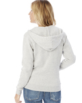 alternative 09573f2 women's adrian eco ™ -fleece zip hoodie Back Thumbnail