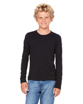 Bella + Canvas 3501Y Youth Jersey Long-Sleeve T-Shirt Front Thumbnail