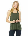 Bella + Canvas B8800 Ladies' Flowy Racerback Tank Front Thumbnail