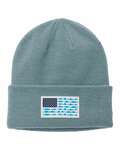 Columbia 205379 PFG Fish Flag™ Cuffed Beanie Back Thumbnail