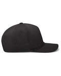 pacific headwear p424 weekender  perforated snapback cap Side Thumbnail