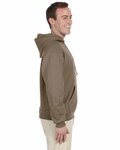 jerzees 996 adult nublend® fleece pullover hooded sweatshirt Side Thumbnail