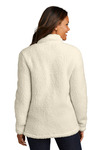 Port Authority L130 Ladies Cozy 1/4-Zip Fleece Back Thumbnail
