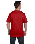 Hanes 5190P Adult Beefy-T® with Pocket Back Thumbnail