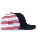 Pacific Headwear 104P PRINTED TRUCKER CAP Side Thumbnail
