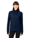 North End NE200W Ladies' Rhythm Waffle Pullover Front Thumbnail