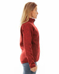 Burnside 5901 Ladies' Sweater Knit Jacket Side Thumbnail
