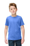 district dt108y youth perfect blend ® cvc tee Front Thumbnail