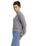 Next Level 9084 Ladies' Laguna Sueded Sweatshirt Side Thumbnail