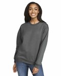 Gildan SF000 Adult Softstyle® Fleece Crew Sweatshirt Front Thumbnail