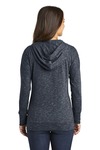 District DT665 Women's Medal Full-Zip Hoodie Back Thumbnail