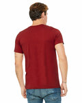 Bella + Canvas 3005 Unisex Jersey Short-Sleeve V-Neck T-Shirt Back Thumbnail