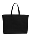 port authority bg427 cotton canvas jumbo tote Front Thumbnail