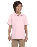 Harriton M200Y Youth Short-Sleeve Polo Front Thumbnail