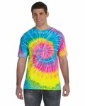 tie-dye cd100 adult t-shirt Front Thumbnail