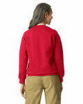 gildan sf000 adult softstyle® fleece crew sweatshirt Back Thumbnail