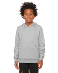 bella + canvas 3719y youth sponge fleece pullover hooded sweatshirt Front Thumbnail