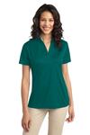 port authority l540 ladies silk touch™ performance polo Front Thumbnail