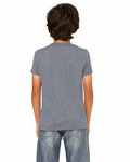 bella + canvas 3001ycv youth cvc jersey t-shirt Back Thumbnail