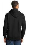 sport-tek st271 lace up pullover hooded sweatshirt Back Thumbnail