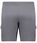 Augusta Sportswear 1738 Ladies Step-Back Modern Fit Basketball Shorts Back Thumbnail