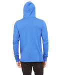Bella + Canvas 3512 Unisex Jersey Long-Sleeve Hoodie Back Thumbnail
