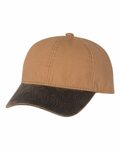 outdoor cap hpk100 weathered canvas crown with contrast-color visor cap Side Thumbnail