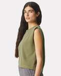 american apparel 307gd heavyweight cotton women's garment dyed muscle tank Side Thumbnail