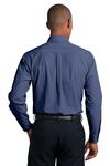 Port Authority S640 Crosshatch Easy Care Shirt Back Thumbnail