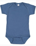 Rabbit Skins 4424 Infant Fine Jersey Bodysuit Front Thumbnail