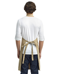Artisan Collection by Reprime RP130 Unisex Calibre Heavy Cotton Canvas Bib Apron Back Thumbnail