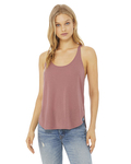 bella + canvas b8802 women's flowy side-slit tank Front Thumbnail