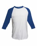 Tultex 0245TC Unisex Raglan Tee Front Thumbnail