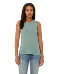 bella + canvas b6003 women's jersey muscle tank Front Thumbnail