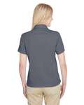 ultraclub uc102w women's cavalry twill performance polo Back Thumbnail