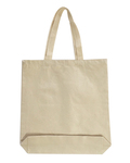 oad oad106 medium 12 oz gusseted tote Front Thumbnail