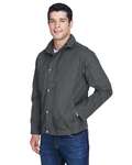 Harriton M705 Men's Auxiliary Canvas Work Jacket Side Thumbnail