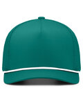 Pacific Headwear P424 Weekender  Perforated Snapback Cap Front Thumbnail