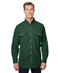 backpacker bp7090 men's solid chamois shirt Side Thumbnail