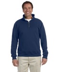 jerzees 4528 super sweats ® nublend ® - 1/4-zip sweatshirt with cadet collar Front Thumbnail